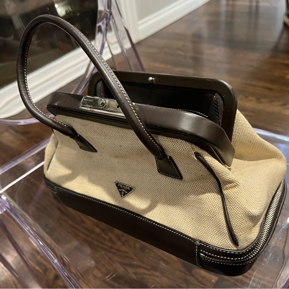 Prada Vintage Medicine Bag Canapa + Vitell with authenticity certificate card. - Picture 4 of 5